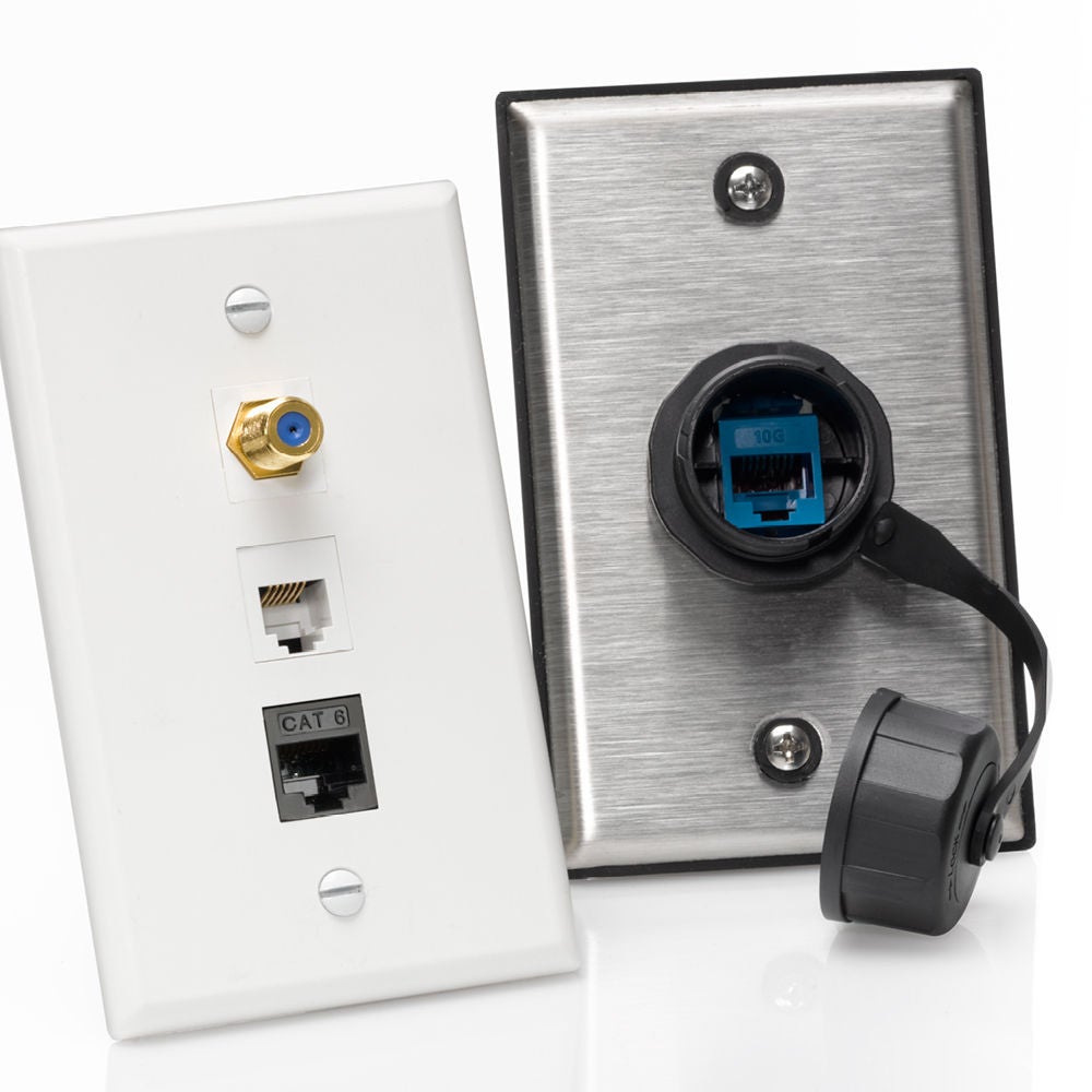 Placas de pared y carcasas de datos