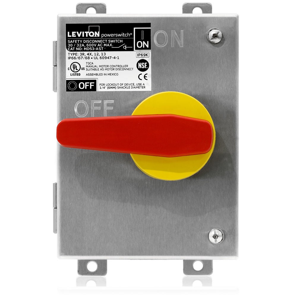 Desconexión de acero inoxidable