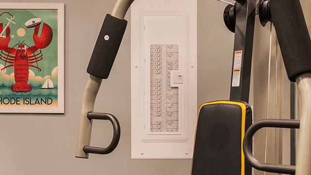 Panel de interruptores para interiores