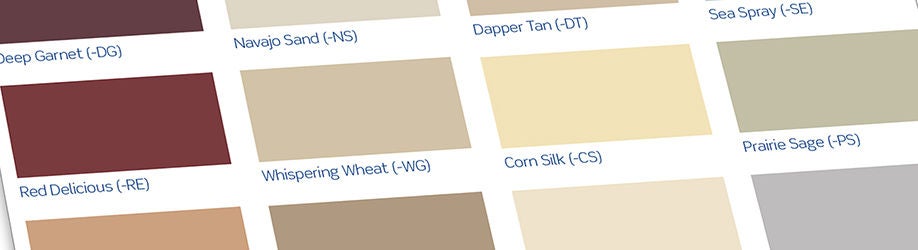 Paleta de colores Renu