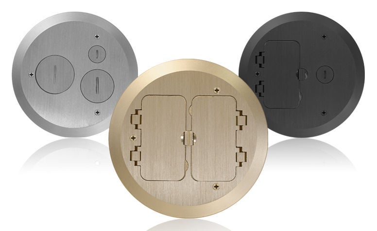 Caja para piso de concreto - Cubiertas