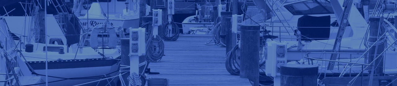 Base con pedestales de alimentación marinos