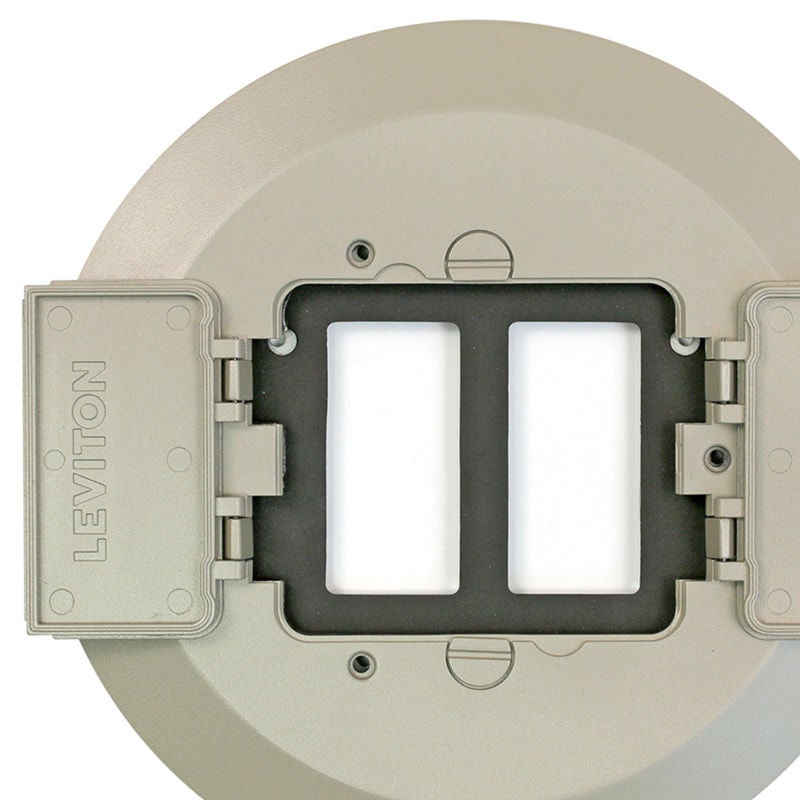 Poke-Through - Empaques preinstalados