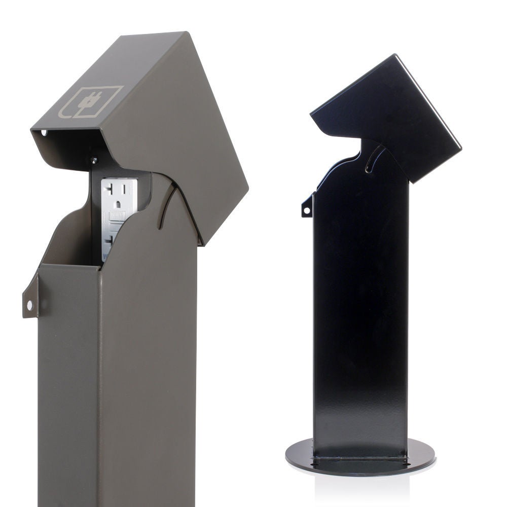 Pedestal de alimentación con bisagra estándar