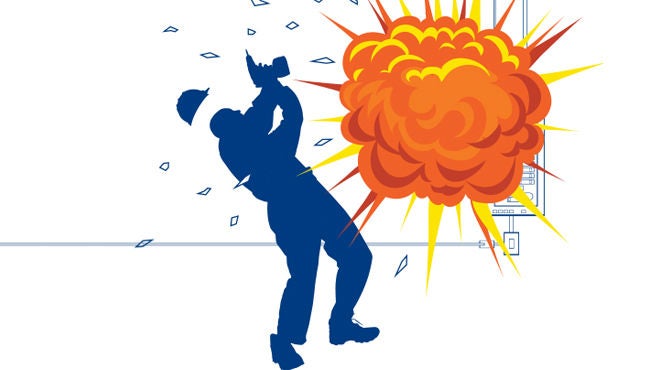  Peligro de explosión de arco - Seguridad eléctrica