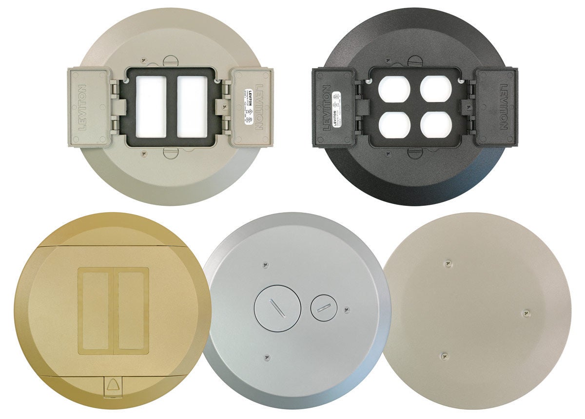 Agrupación de cubiertas Poke-Through